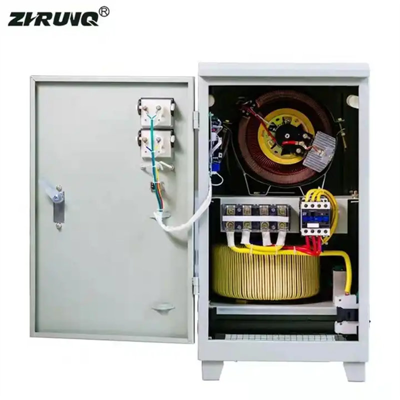 High Quality custom Single phase automatic voltage regulator Svc 5kva 10kva 15kva phase voltage stabilizer