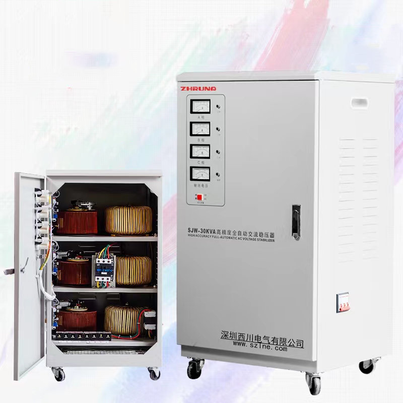 High quality customized three-phase 380v Svc 120kva AC servo three-phase automatic regulator